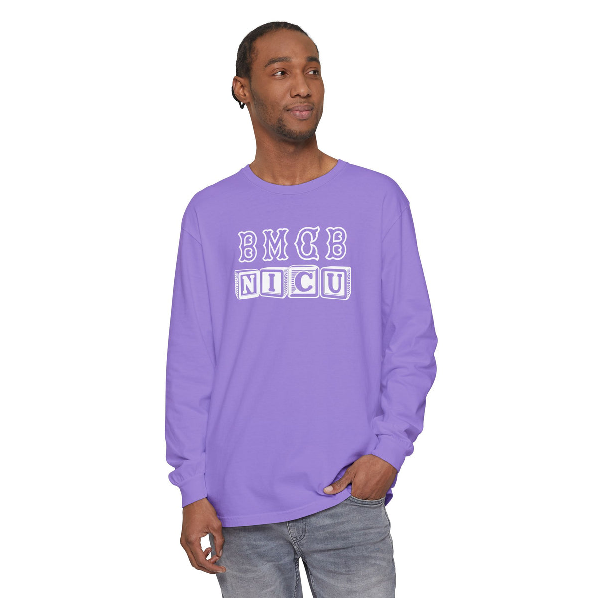 BMCB BLOCK LETTERS NICU LONG SLEEVE