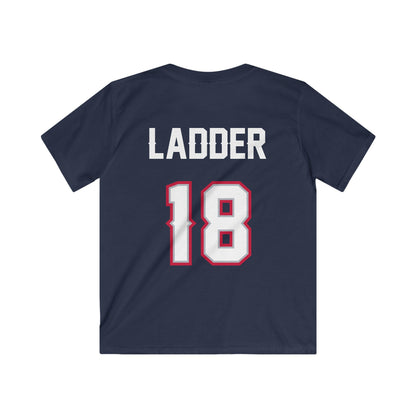 BFD RED ZONE - LADDER 18 YOUTH T-SHIRT