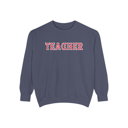 BOSTON TEACHER ICE CREAM COMFORT COLORS CREWNECK