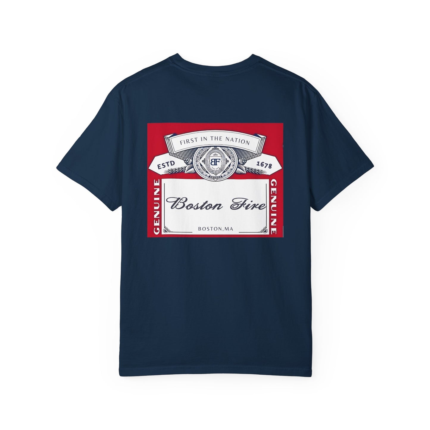 BOSTON FIRE CROWN LABEL T-SHIRT