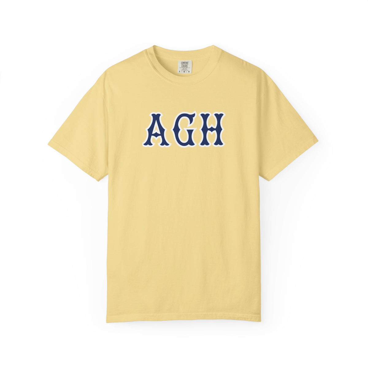 AGH NAVY SOX LETTERS TEE
