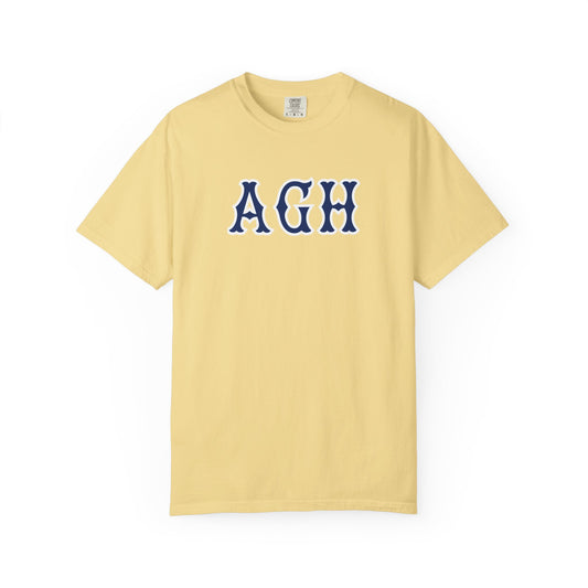 AGH NAVY SOX LETTERS TEE