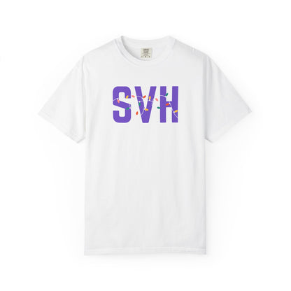 SVH HOLIDAY LIGHTS T-SHIRT - WHITE