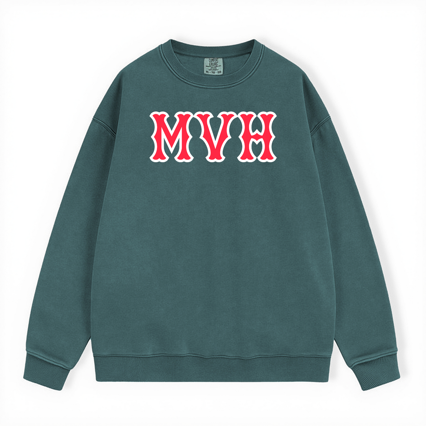 MVH SOX LETTERS CREWNECK