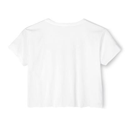 BOSTON STRONG FLAG CROPPED TEE