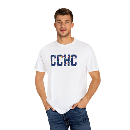 CCHC HOLIDAY LIGHTS T-SHIRT - WHITE