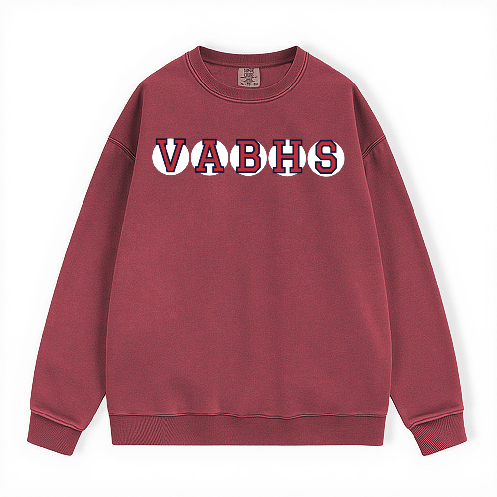 VABHS RETIRED SOX LETTER CREWNECK
