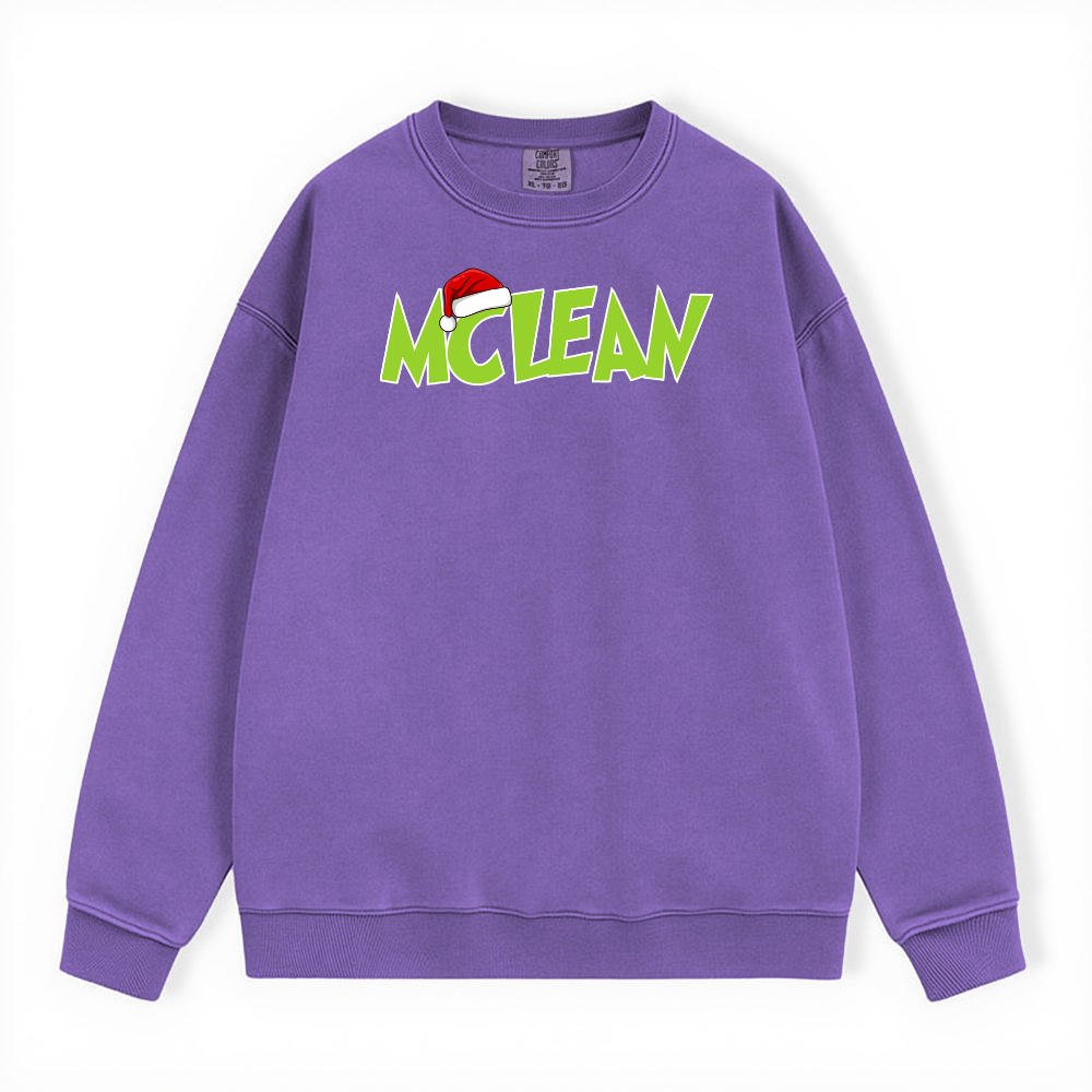 MCLEAN GRINCH COMFORT COLORS CREWNECK