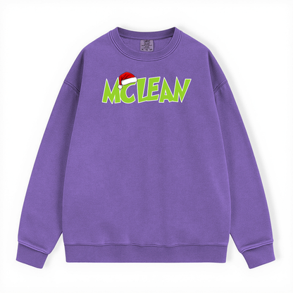 MCLEAN GRINCH COMFORT COLORS CREWNECK