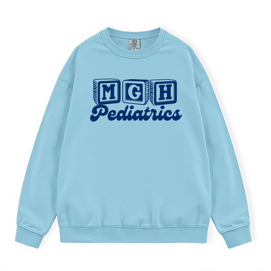 MGH PEDIATRICS COMFORT COLORS CREWNECK