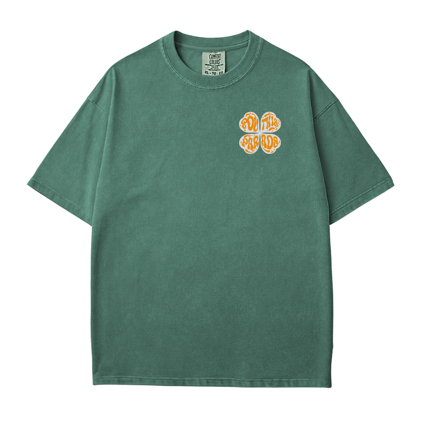 SOUTHIE PARADE SHAMROCK COMFORT COLORS TEE
