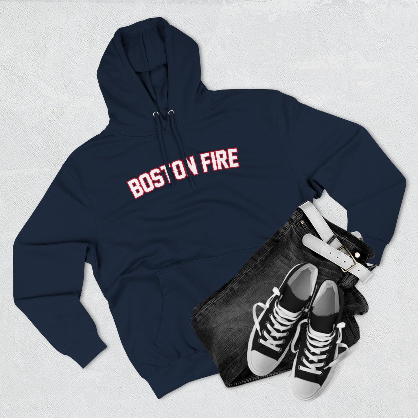 BFD RED ZONE - LADDER 9 HOODIE