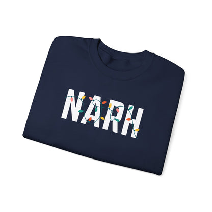 NARH HOLIDAY LIGHTS HEAVY BLEND CREWNECK