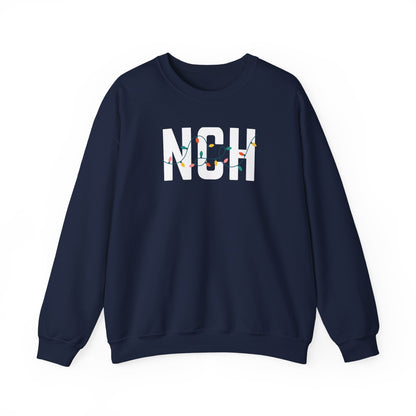 NCH HOLIDAY LIGHTS HEAVY BLEND CREWNECK