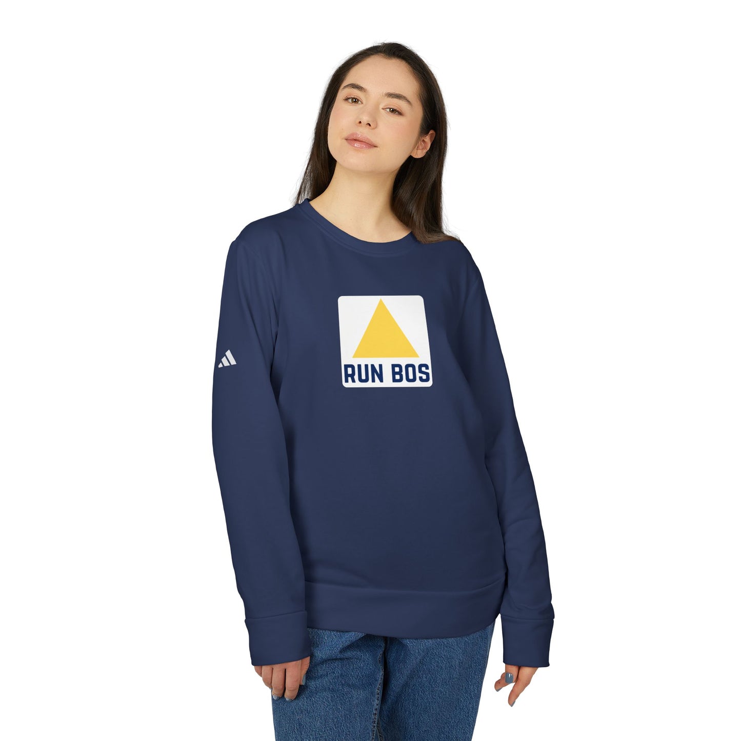 RUN BOS - BOSTON MARATHON ADIDAS CREWNECK