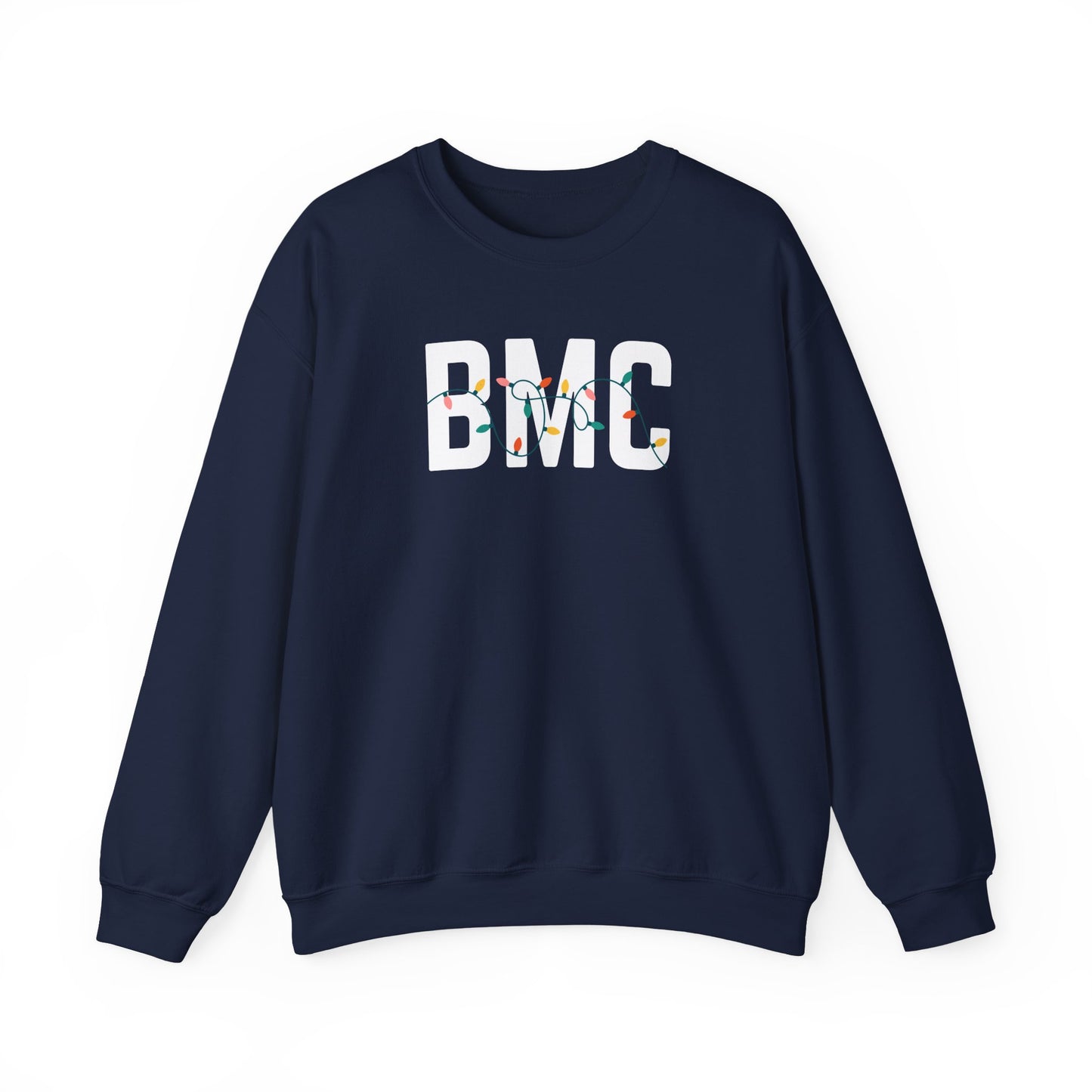 BMC HOLIDAY LIGHTS HEAVY BLEND CREWNECK