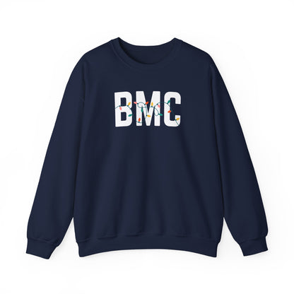 BMC HOLIDAY LIGHTS HEAVY BLEND CREWNECK