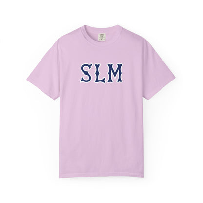 SLM NAVY SOX LETTERS TEE