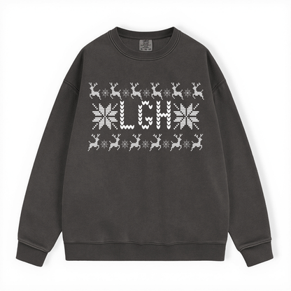 LGH UGLY SWEATER COMFORT COLORS CREWNECK