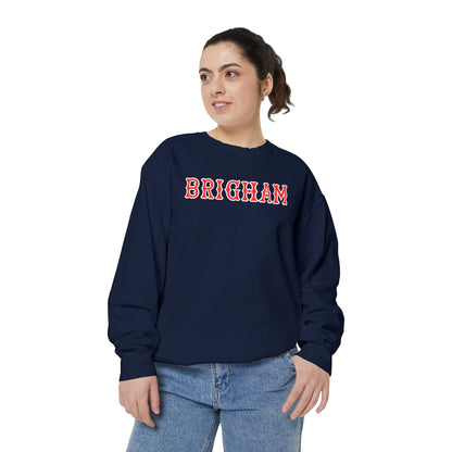 BRIGHAM SOX LETTERS CREWNECK