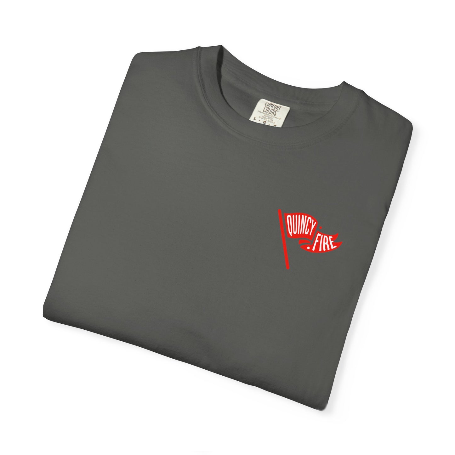 QUINCY FIRE FLAG T-SHIRT