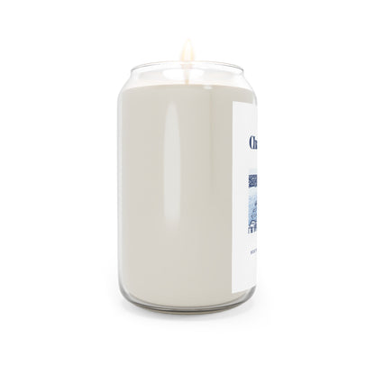Blue Charlestown Scented Soy Candle