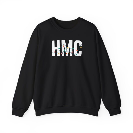 HMC HOLIDAY LIGHTS HEAVY BLEND CREWNECK