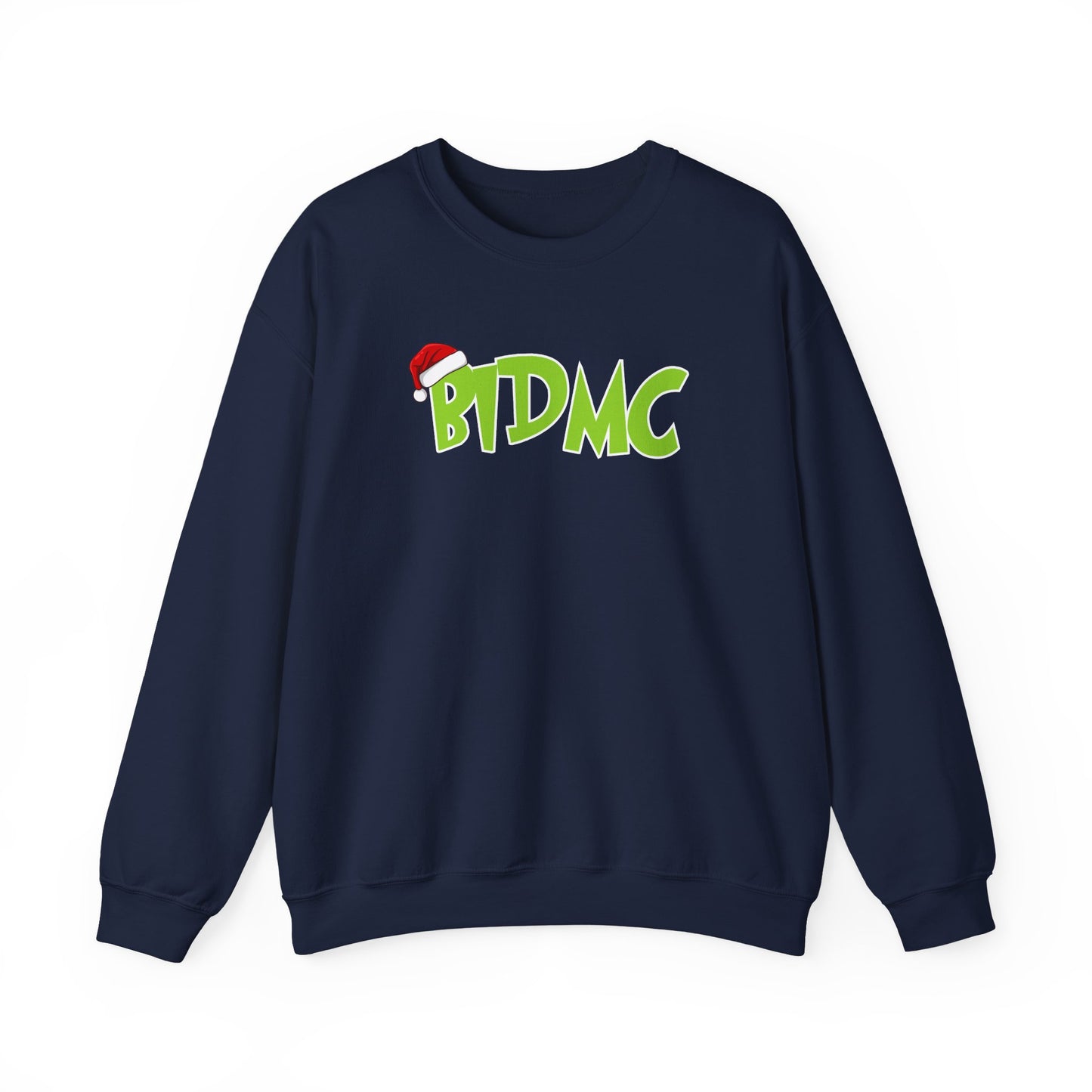 BIDMC GRINCH HEAVY BLEND CREWNECK