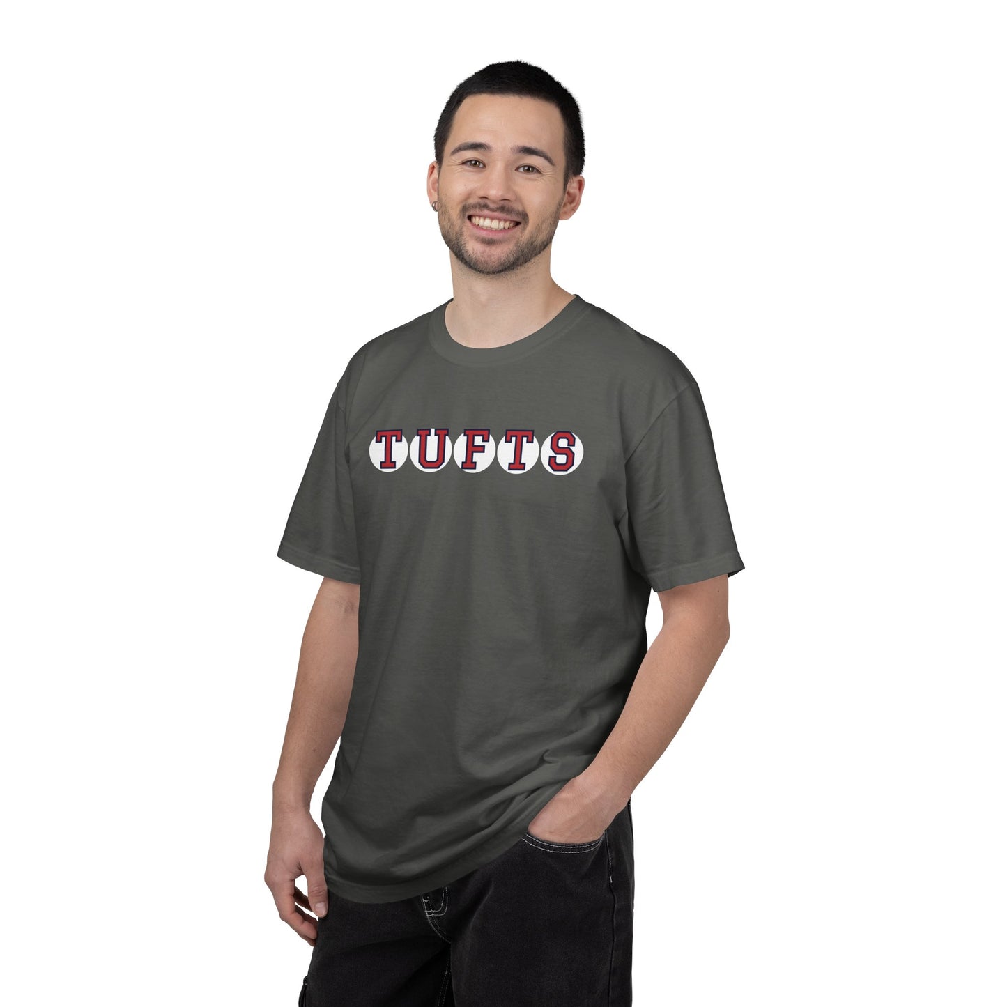 TUFTS RETIRED SOX LETTERS TEE
