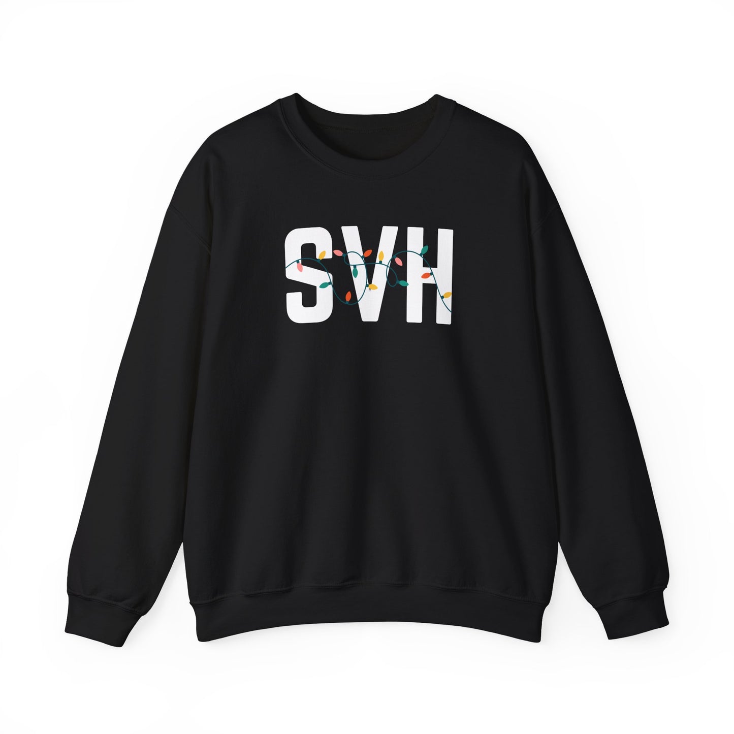 SVH HOLIDAY LIGHTS HEAVY BLEND CREWNECK