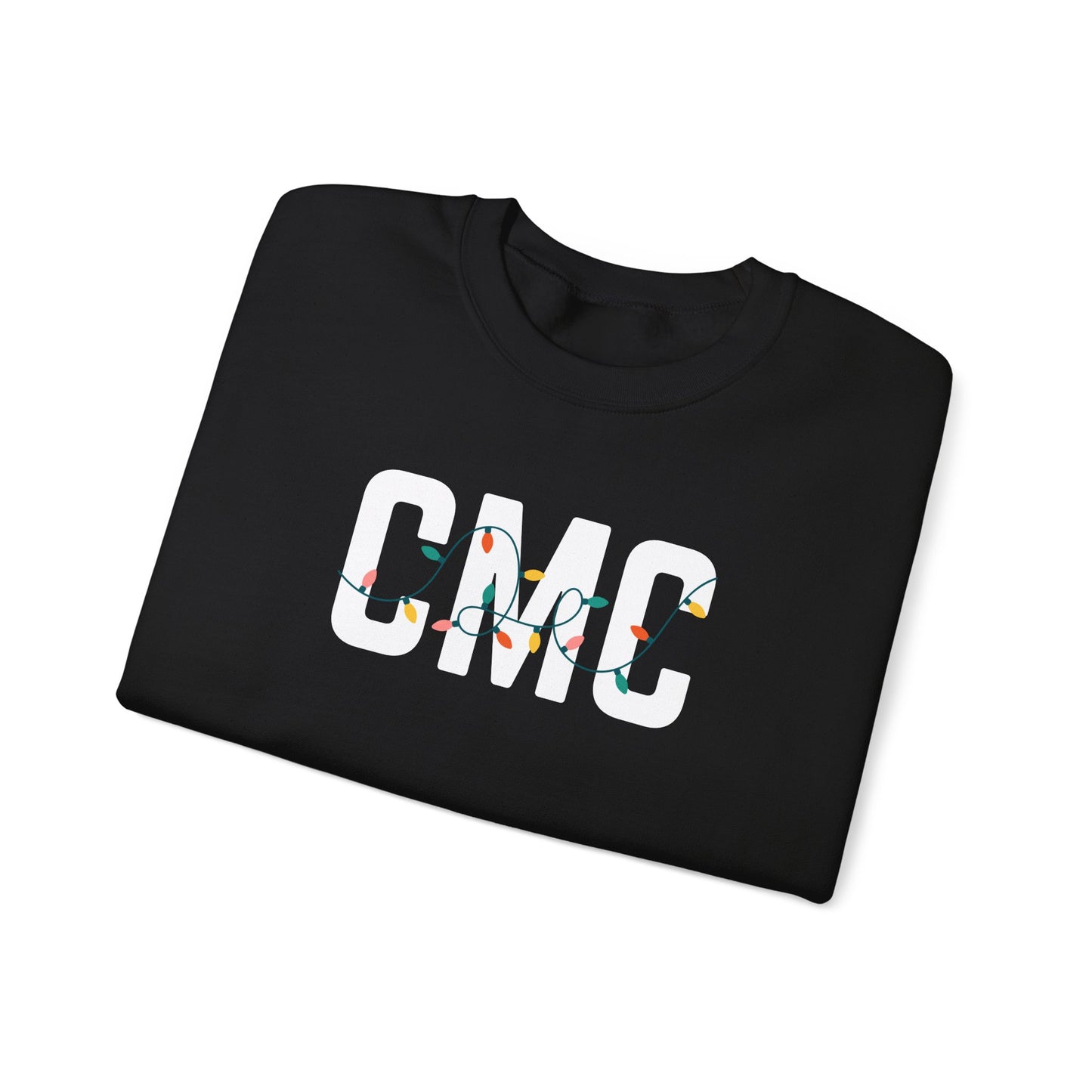 CMC HOLIDAY LIGHTS HEAVY BLEND CREWNECK