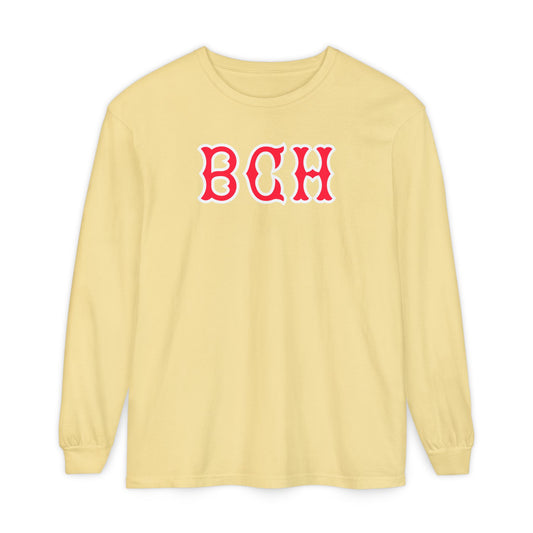BCH SOX LETTERS LONG SLEEVE