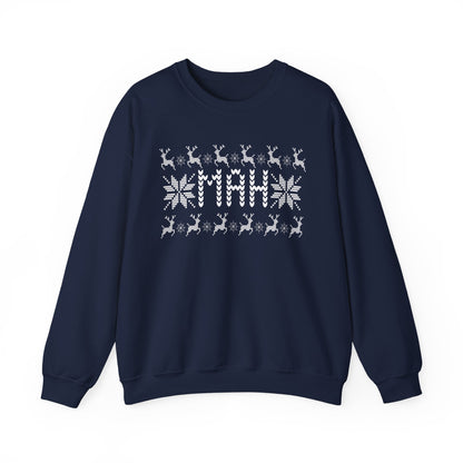 MAH UGLY SWEATER HEAVY BLEND CREWNECK