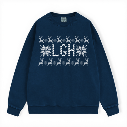LGH UGLY SWEATER COMFORT COLORS CREWNECK