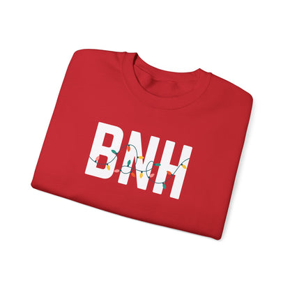 BNH HOLIDAY LIGHTS HEAVY BLEND CREWNECK