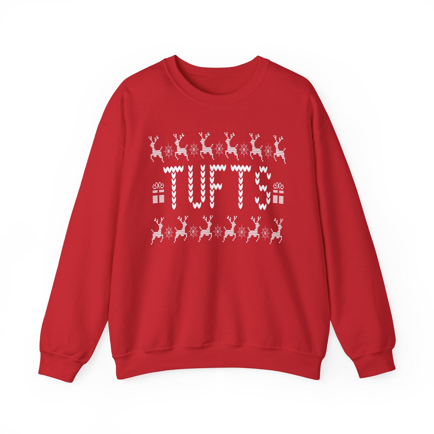 TUFTS UGLY SWEATER HEAVY BLEND CREWNECK