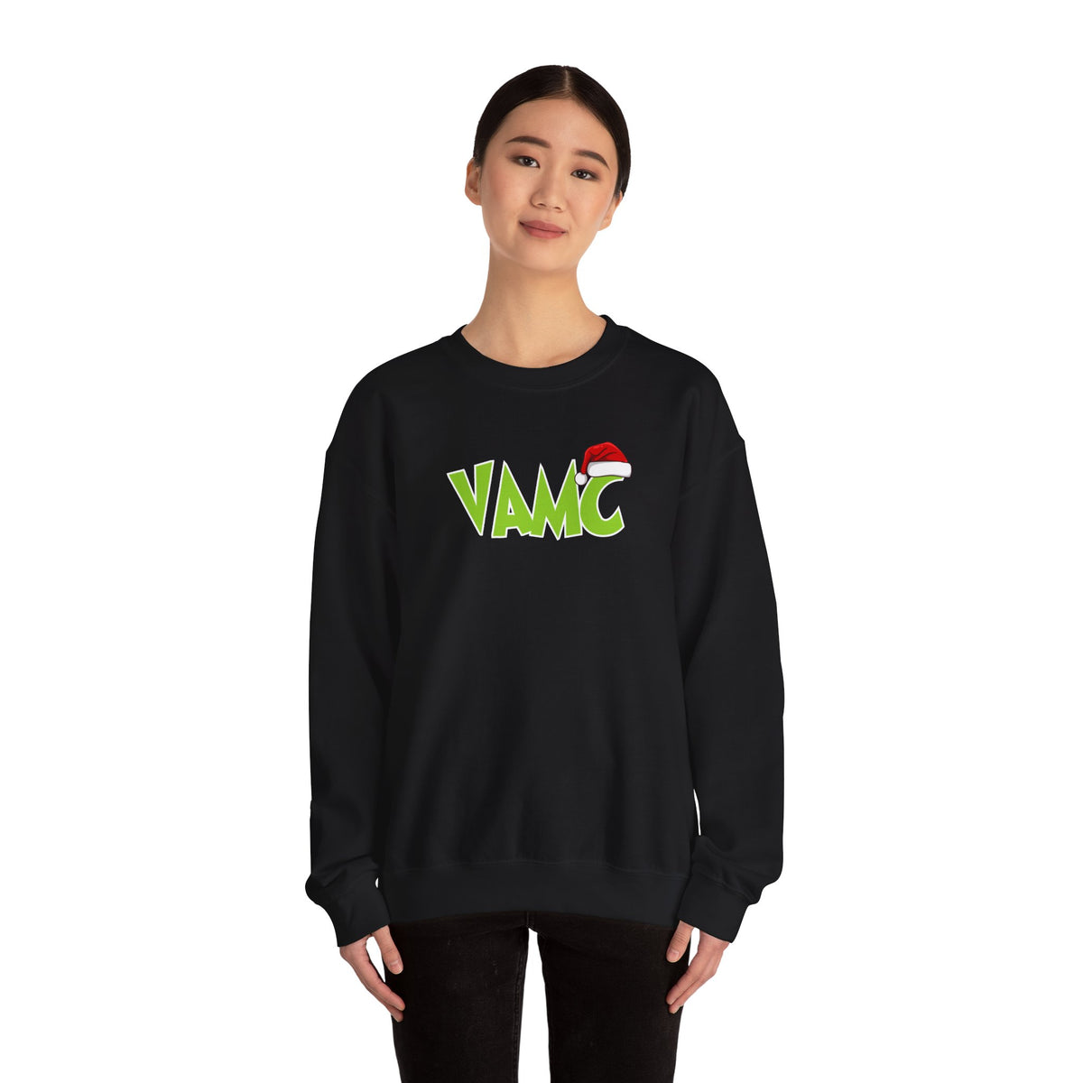 VAMC GRINCH HEAVY BLEND CREWNECK