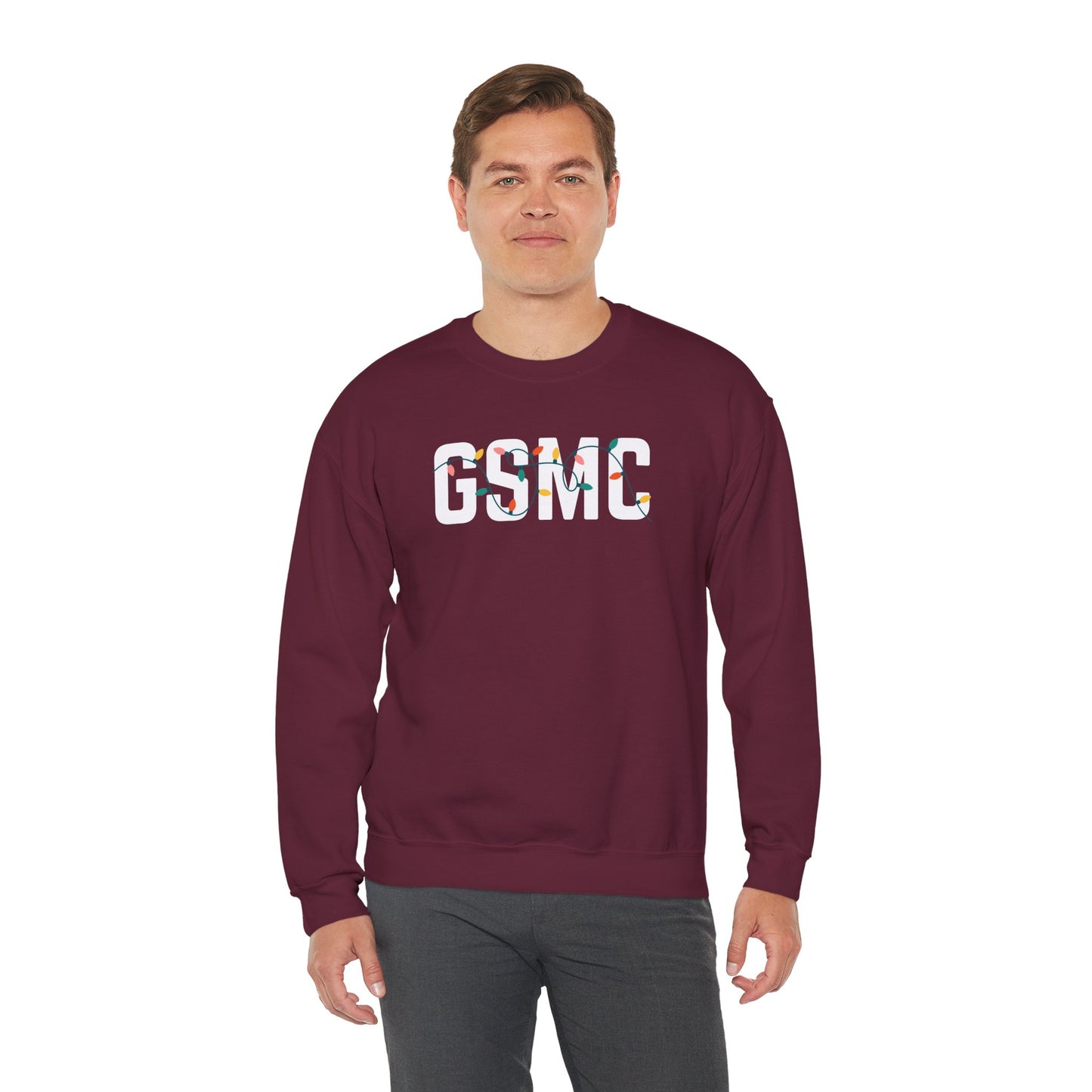 GSMC HOLIDAY LIGHTS HEAVY BLEND CREWNECK