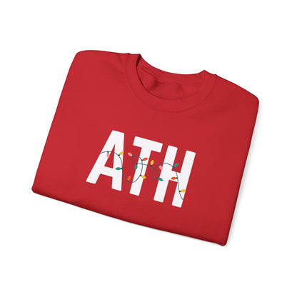 ATH HOLIDAY LIGHTS HEAVY BLEND CREWNECK