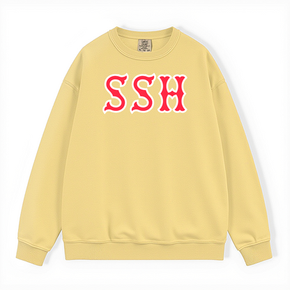 SSH SOX LETTERS CREWNECK