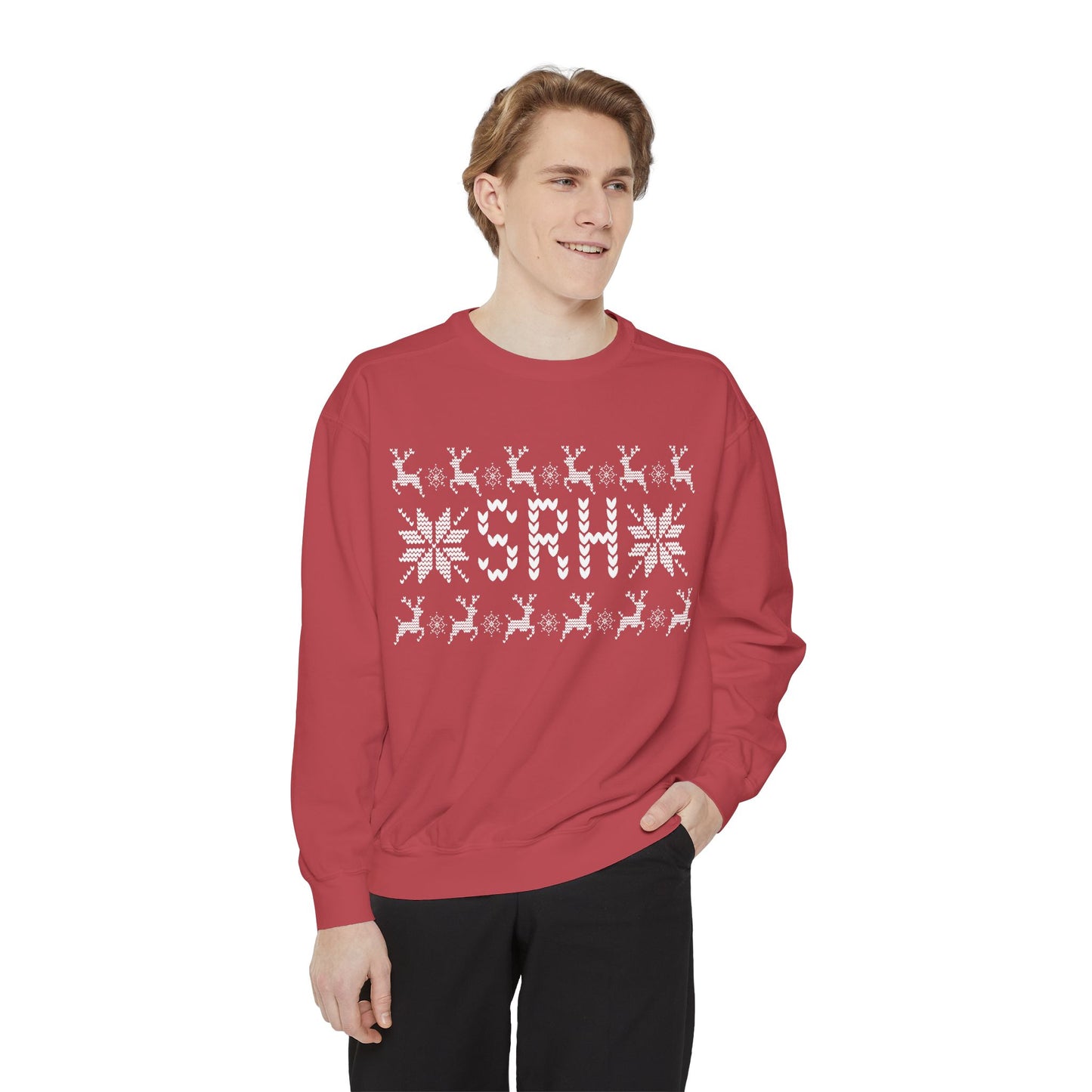 SRH UGLY SWEATER COMFORT COLORS CREWNECK