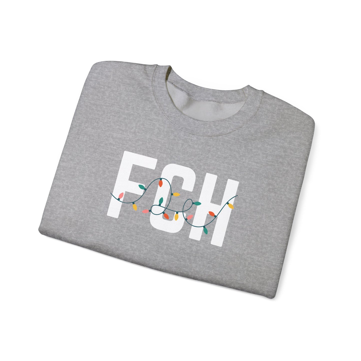FCH HOLIDAY LIGHTS HEAVY BLEND CREWNECK