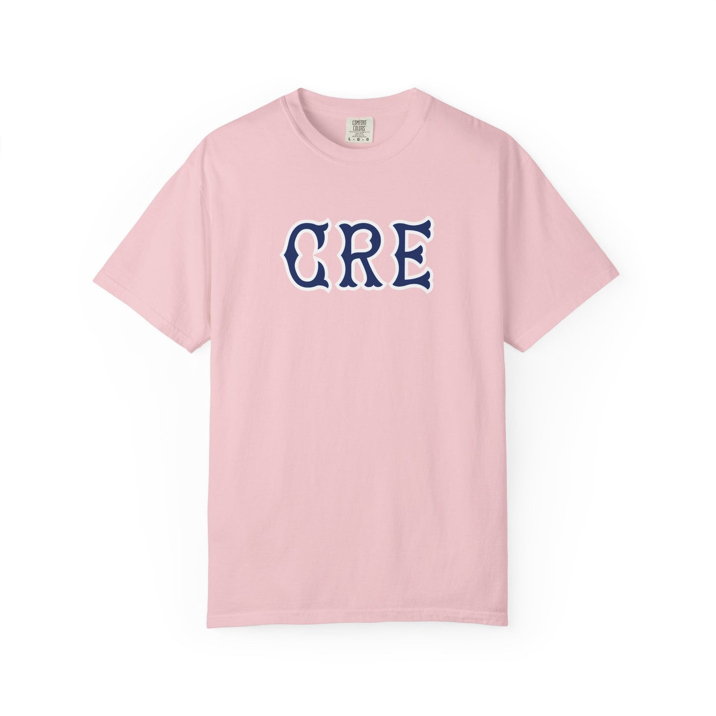 CRE NAVY SOX LETTERS TEE