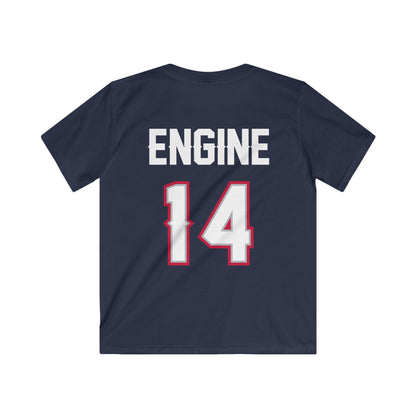 BFD RED ZONE - ENGINE 14 YOUTH T-SHIRT