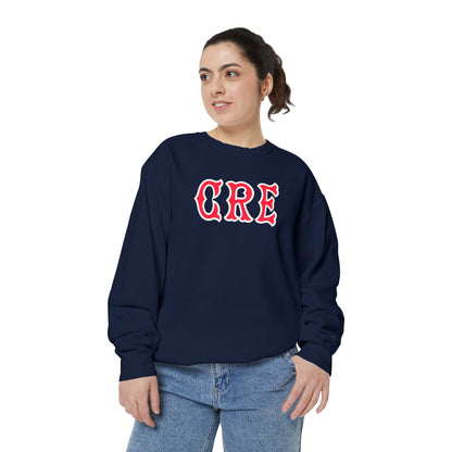 CRE SOX LETTERS CREWNECK
