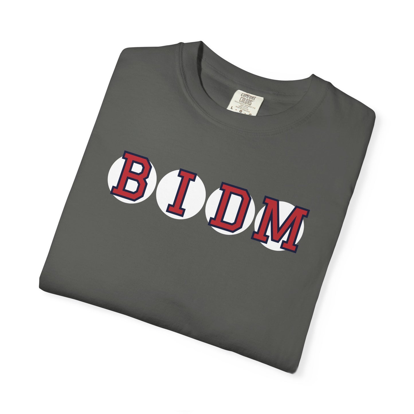 BIDM RETIRED SOX LETTERS TEE