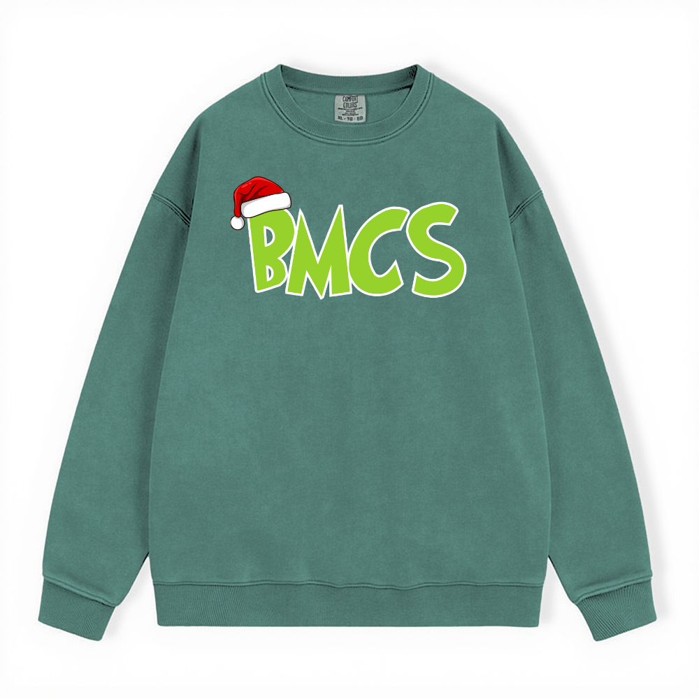 BMCS GRINCH COMFORT COLORS CREWNECK