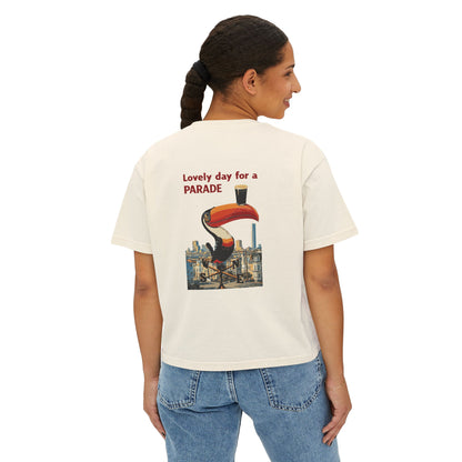 LOVELY DAY FOR A PARADE BOXY TEE