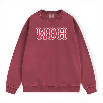 WDH SOX LETTERS CREWNECK