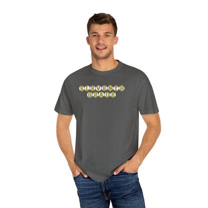 ELEVENTH GRADE YELLOW PLAYER LETTERS T-SHIRT